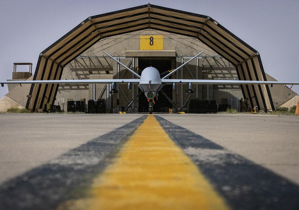 Image shows MQ-9A Reaper on the ground.